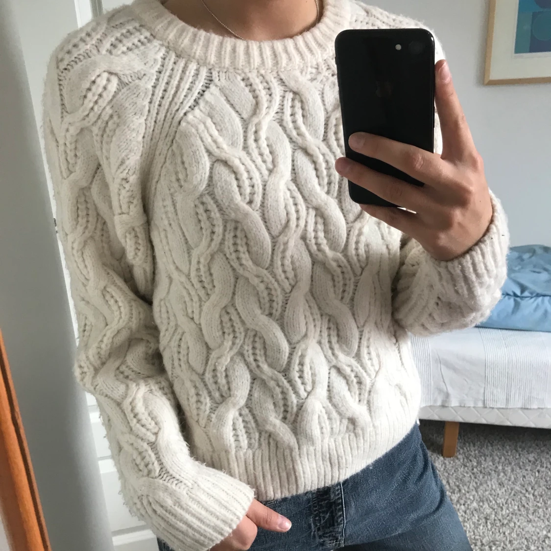 Stickad tröja  - 91