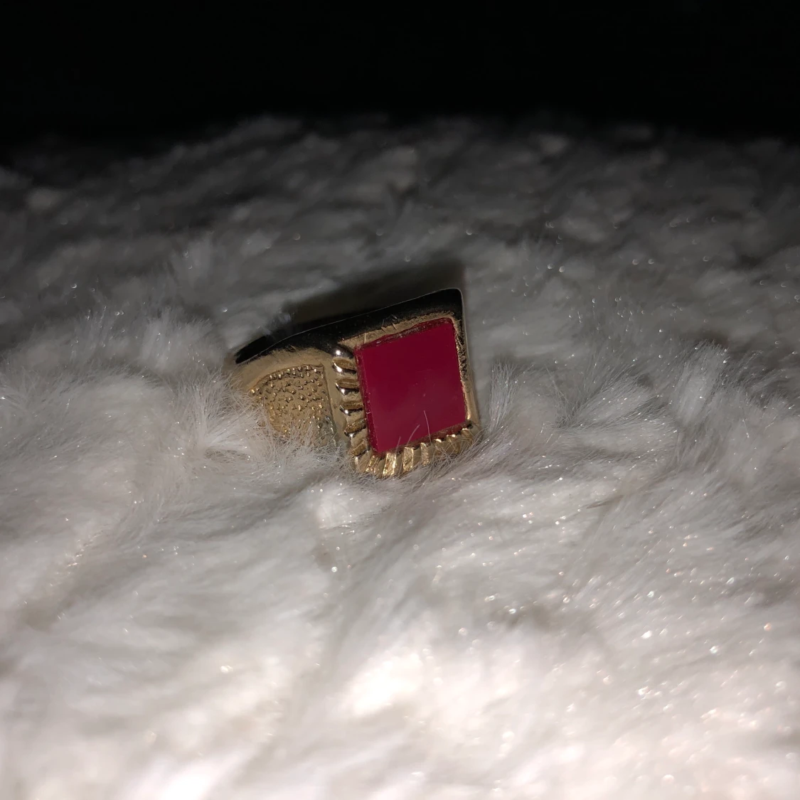 Vintage klackring herr  - 91