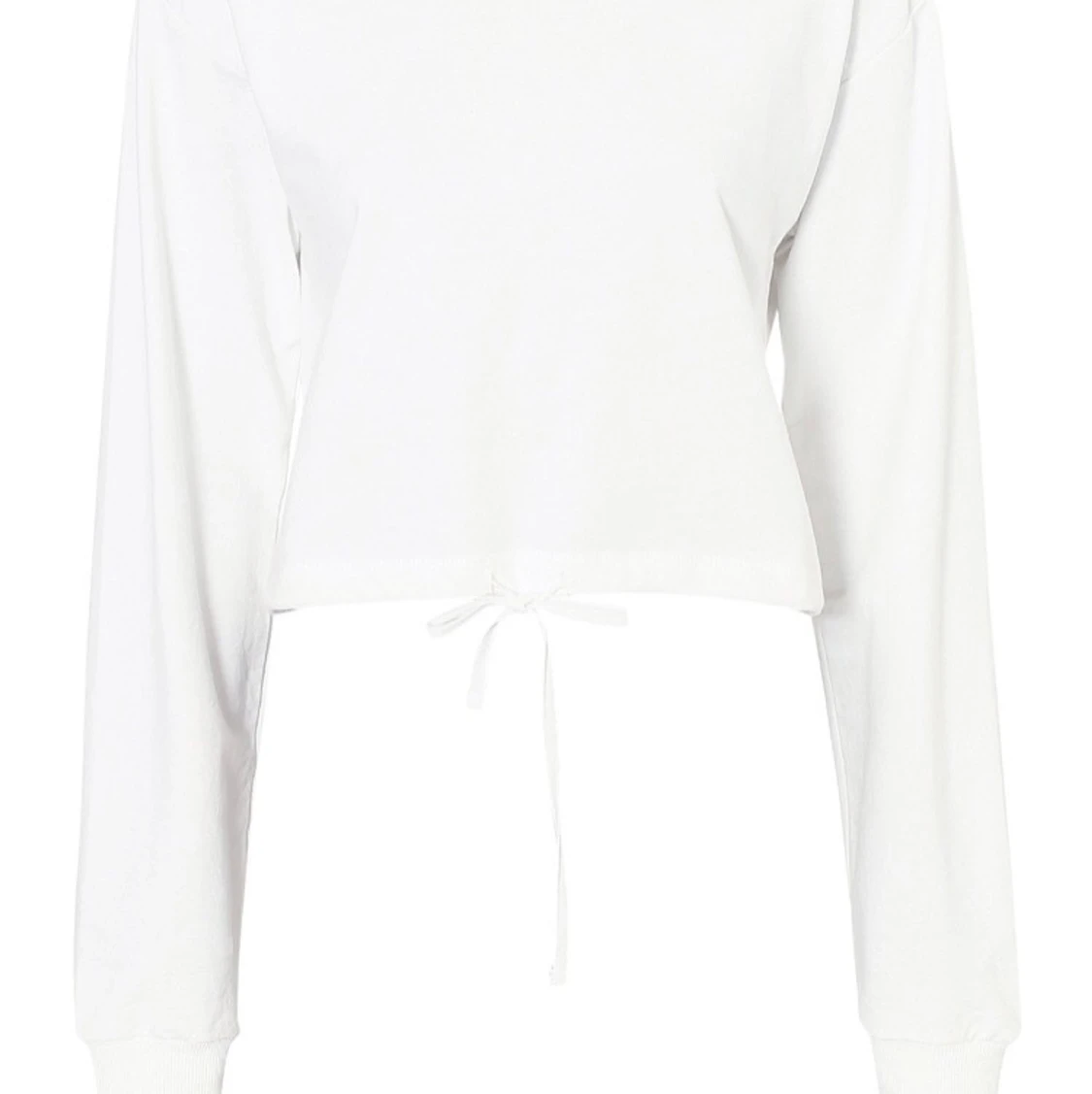 Crop top med snörning