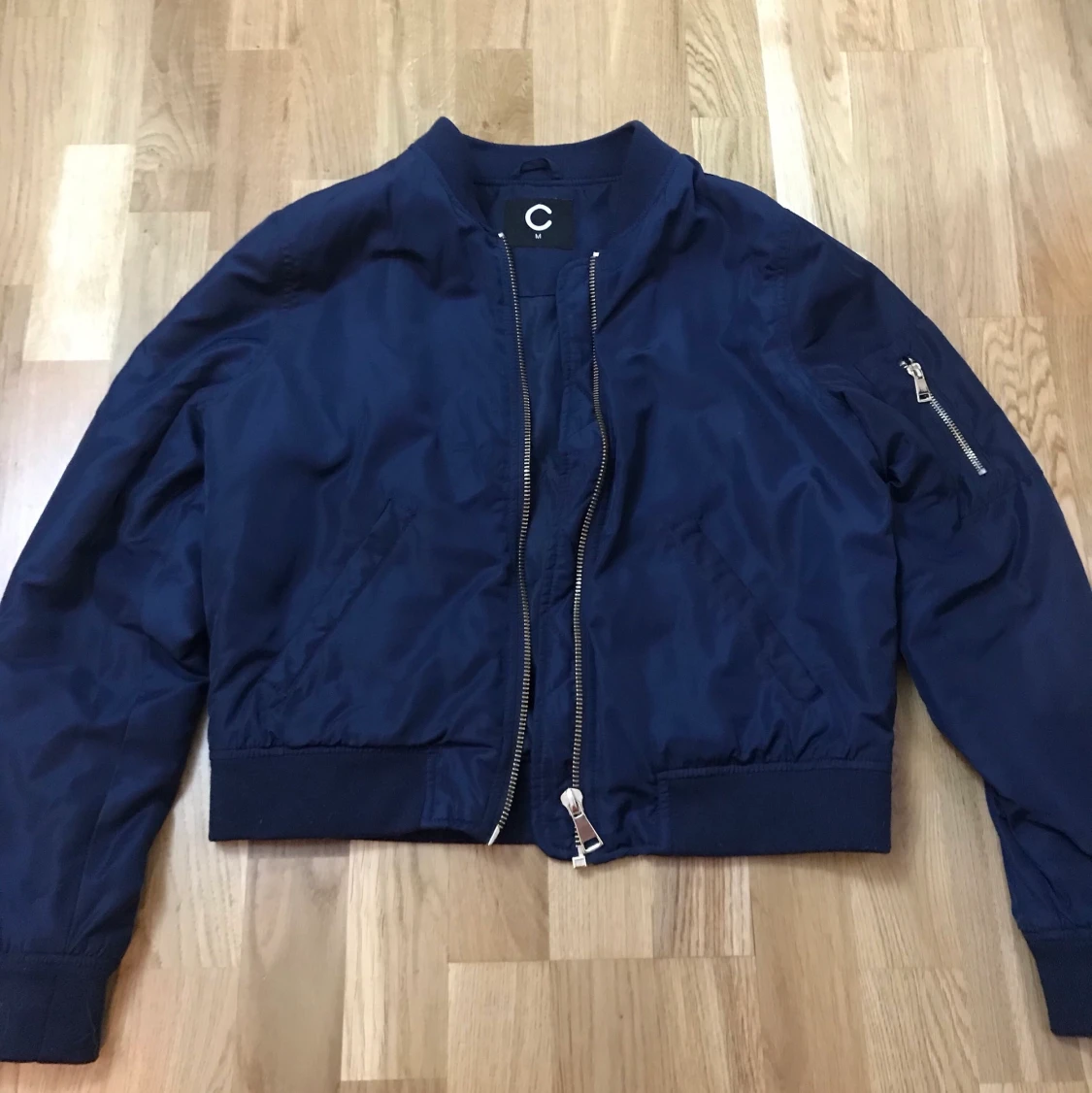 Marinblå Bomerjacka Cubus