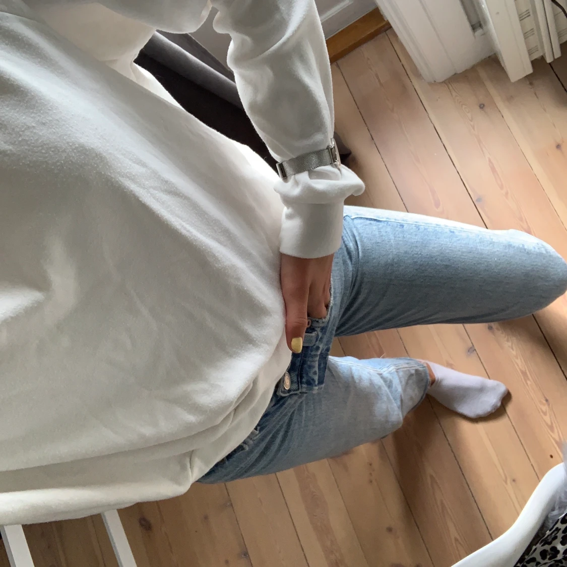 Vit oversized sweater - 90