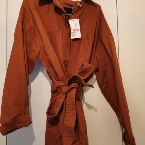 Monki brown long jacket - Never worn with tags 