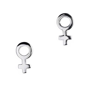 Silverörhängen - Silverörhängen med kvinnosymbolen. Köp och få de på bild 2 på köpet💘