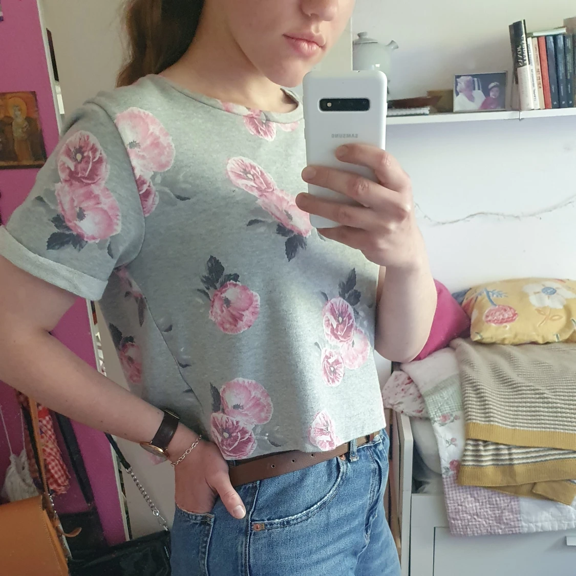 Croppad tjockare topp - 91