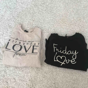  - Båda tjocktröjorna är köpta på New Yorker. 40kr, frakt tillkommer, eller hämtas på plats😊