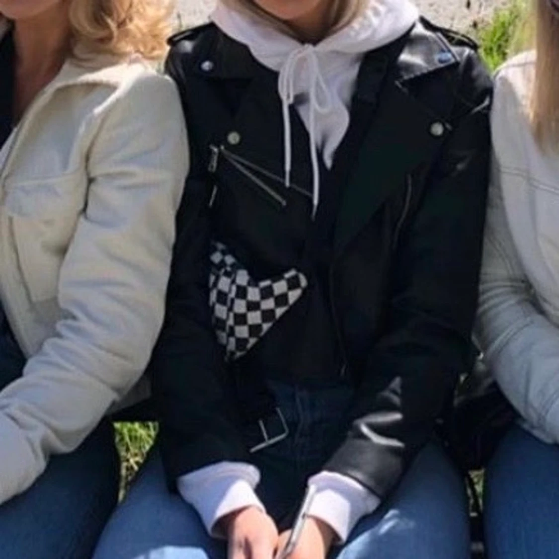 Rutig snygg magväska! - 90