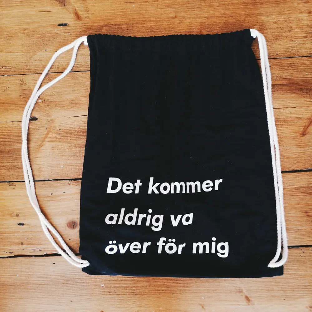 Väska med Håkan Hellström text!! Superfin . Övrigt.