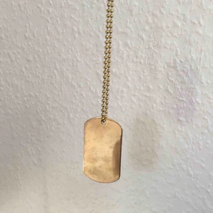  - Halsband med platta