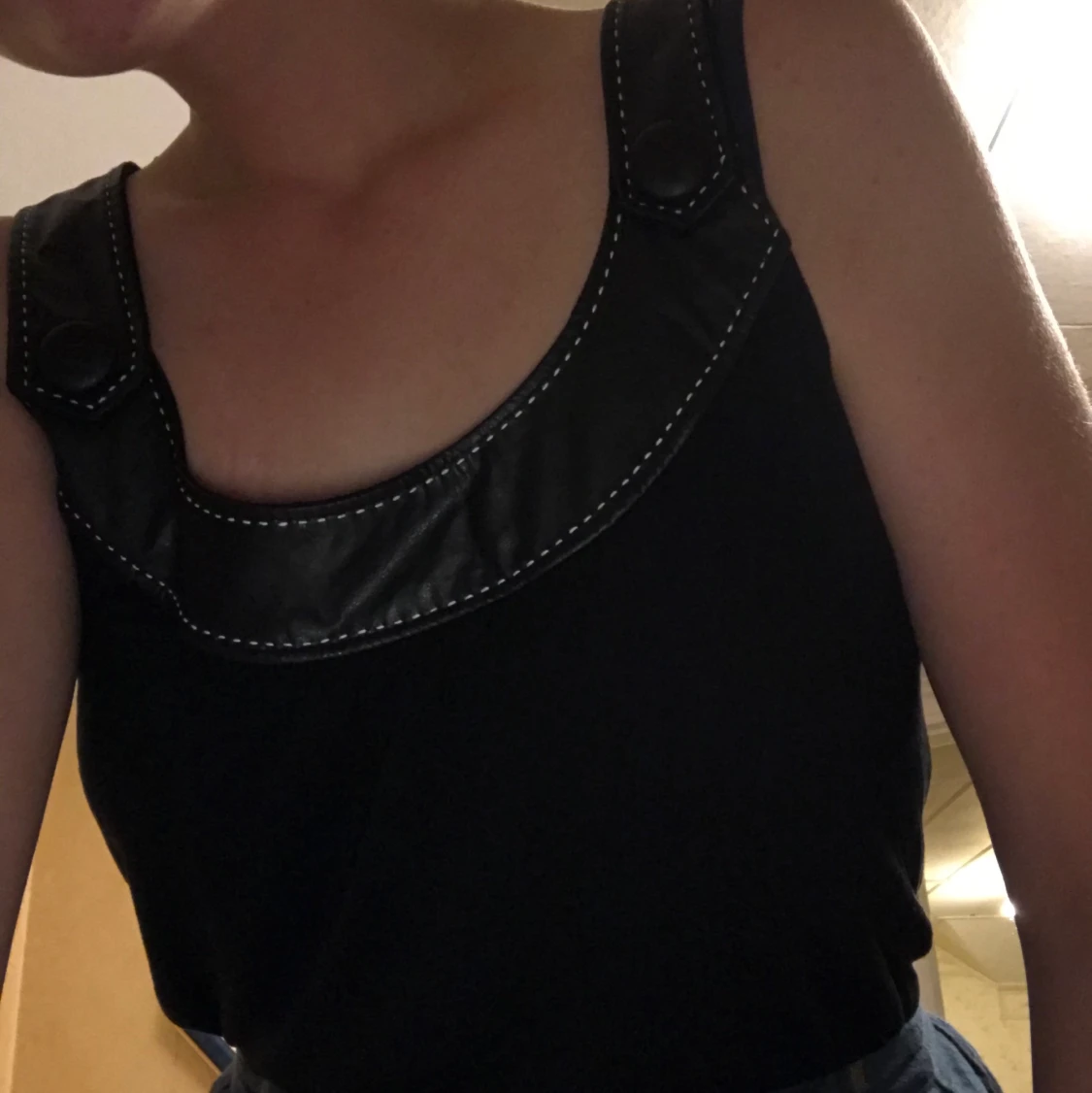 Svart klänning/tunika strl 40/42 - 90