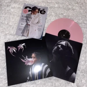 tidning och vinylskiva - nån som vill köpa?🥰 inga pengar går t lorentz!