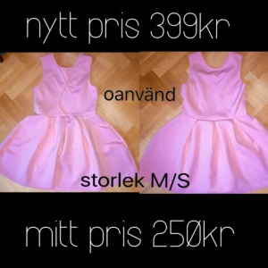  - Ny pris 399kr Mitt pris 250kr Oanvända  Storlek M/S