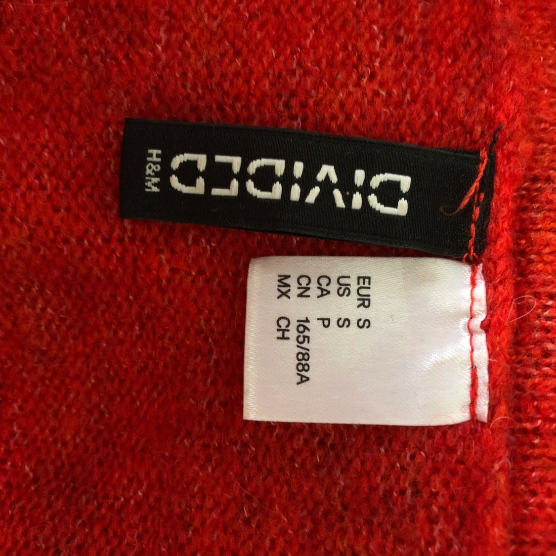 Röd off-shoulder topp från H&M - 91