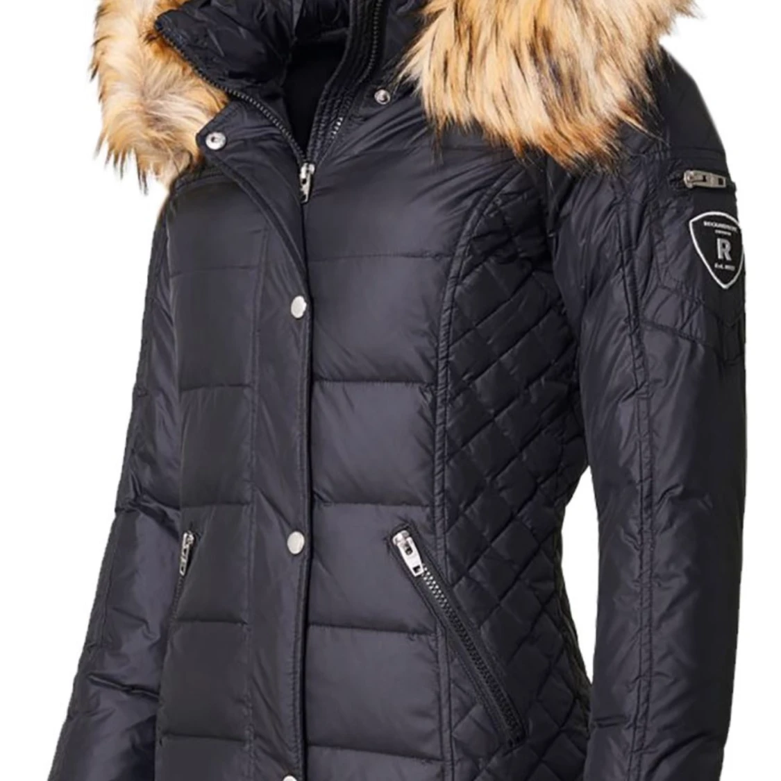 Rockandblue vinter jacka black st 38 