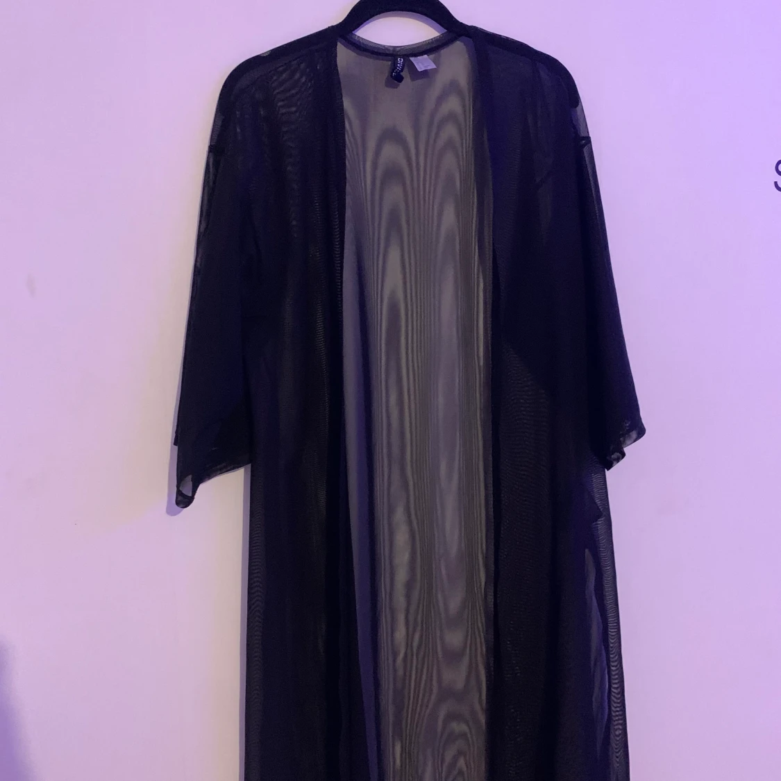 Genomskinlig kofta, one size🖤 - 91