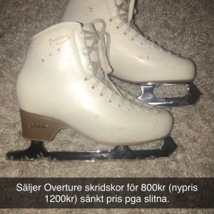 EDEA skridskor (Overture) - Säljer mina Overture skridskor för 800kr nypris (1200kr). Storlek 260 (39). 
