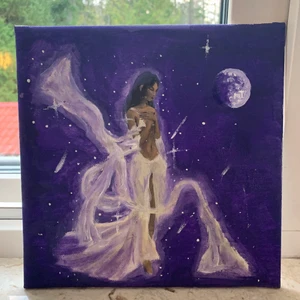 tavla  - handmålad canvas i akrylfärg original (enda exemplaret)