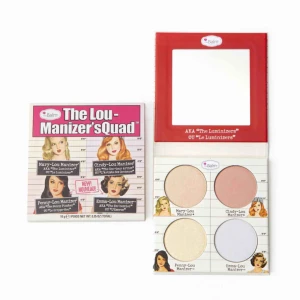  - The Lou-Manizer’squad från The Balm! Svinsnygga highlighters där nypriset ligger på ca 300kr. Har endast swatchat. Köparen står för frakt som ligger på 30kr💘💘