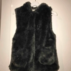  - FAKE pälsväst från ZARA Tycker om den fantastiskt mycket men använder inte alls längre så hoppas nån kan ha mer användning för den än jag :P köparen står för frakten