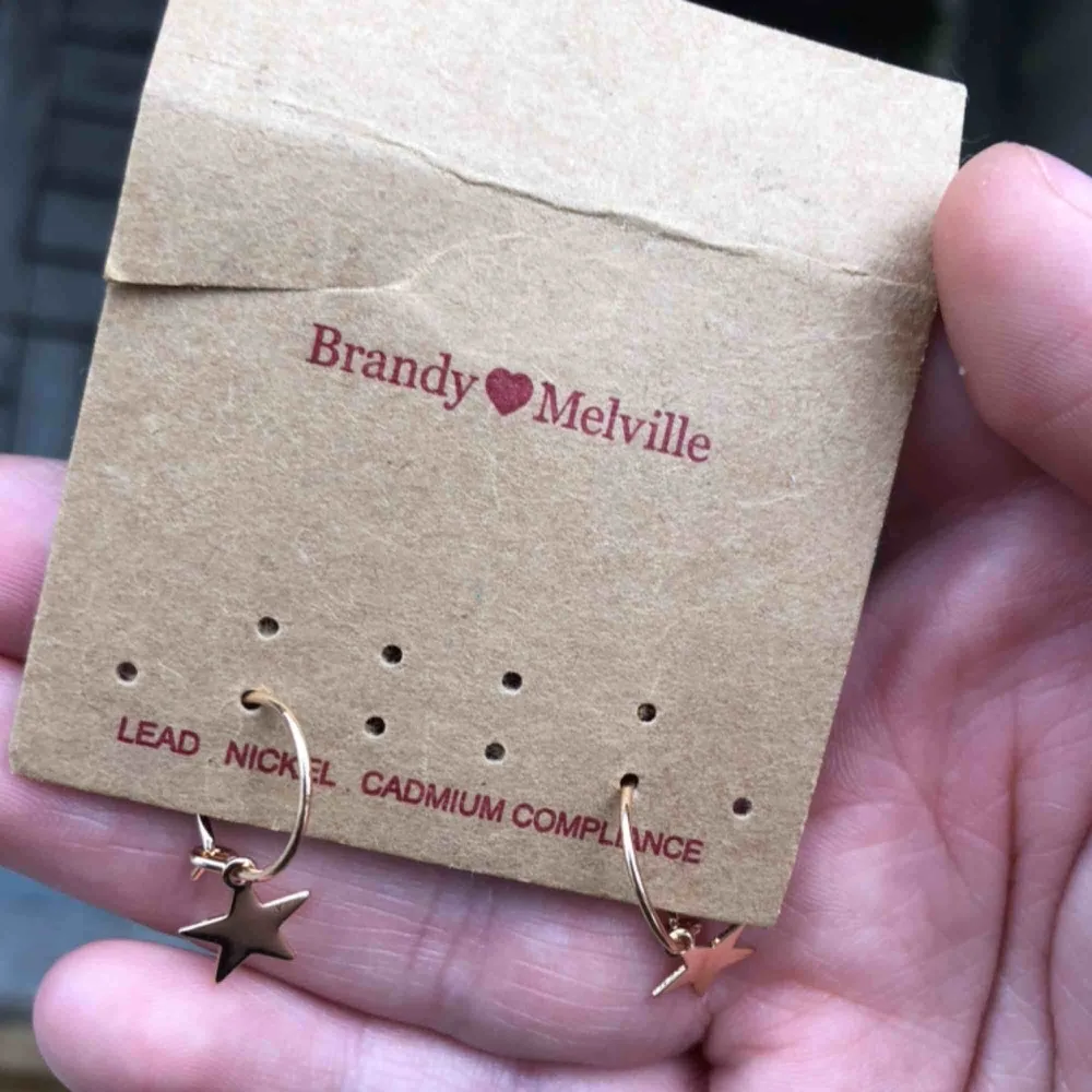 Brandy Melville örhängen köpta i london. Aldrig använda.. Accessoarer.