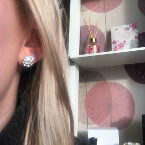  - Endast provade strassörhängen. Glittrar fint i solljus och ser lyxiga ut.  