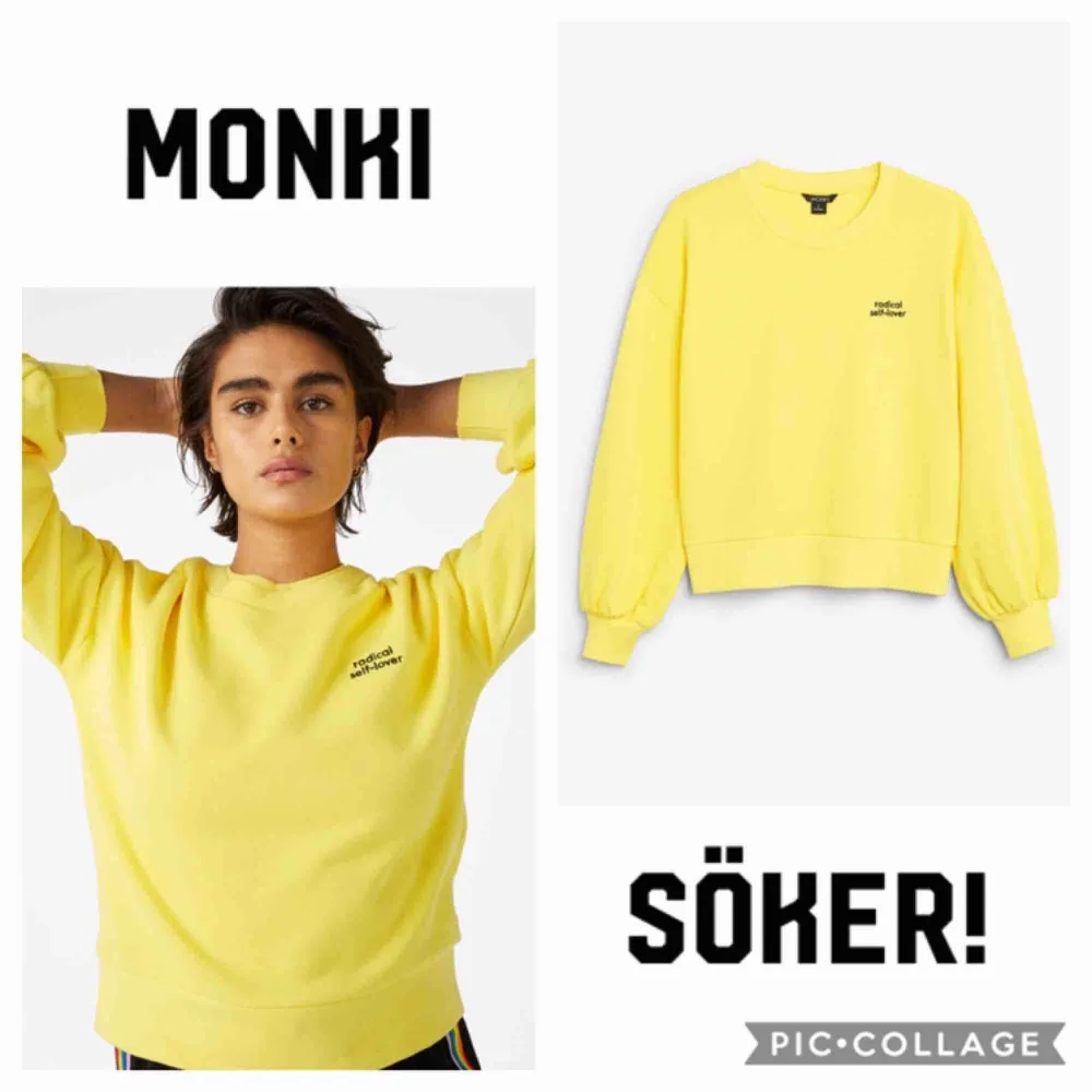 Söker denna tröja från Monki. . Hoodies.