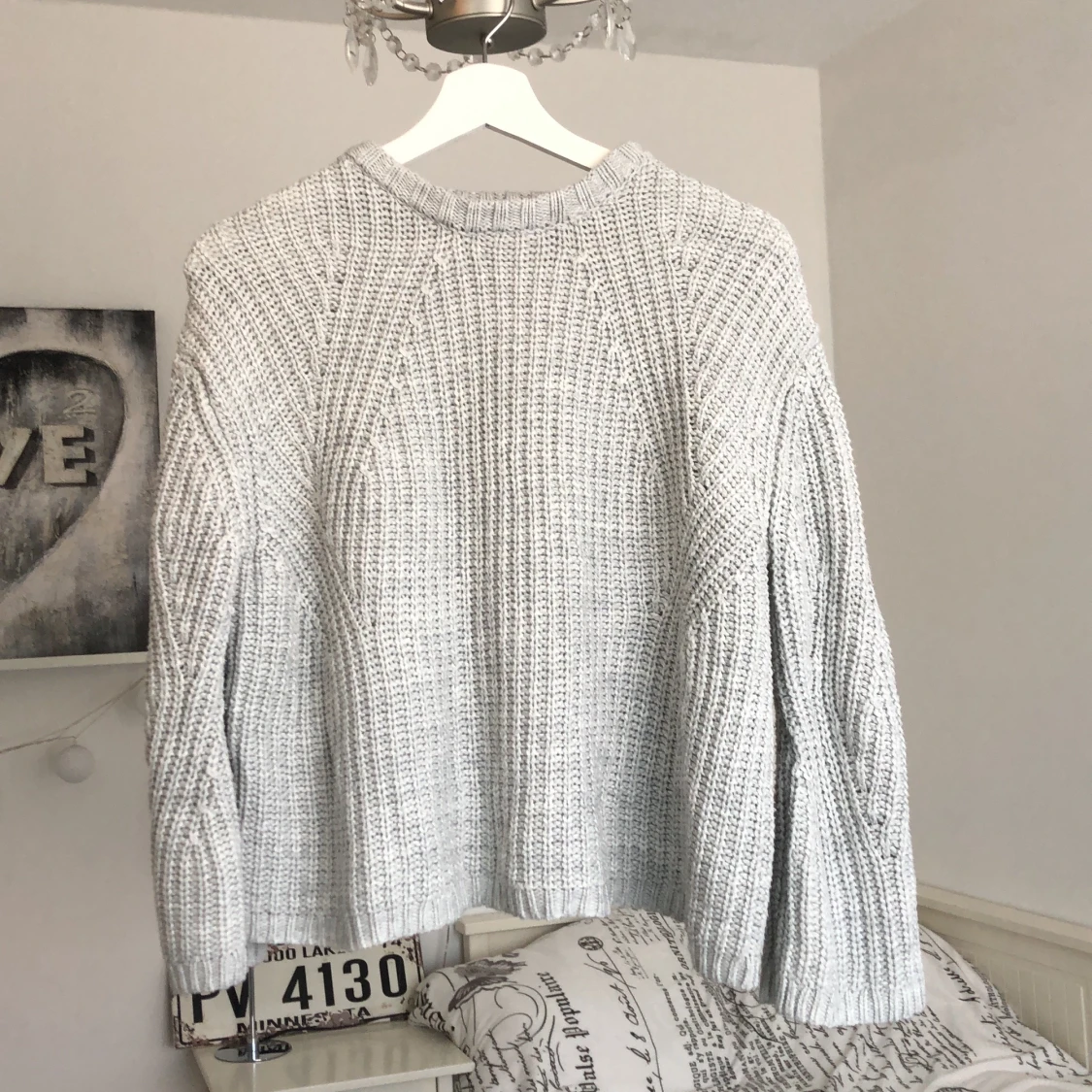 Stickad tröja 