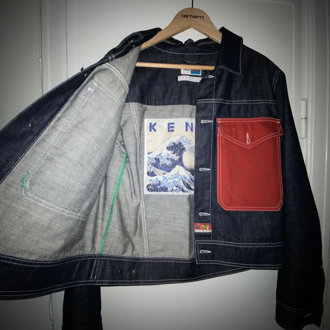 Kenzo reversible denim Jacket size S - 90