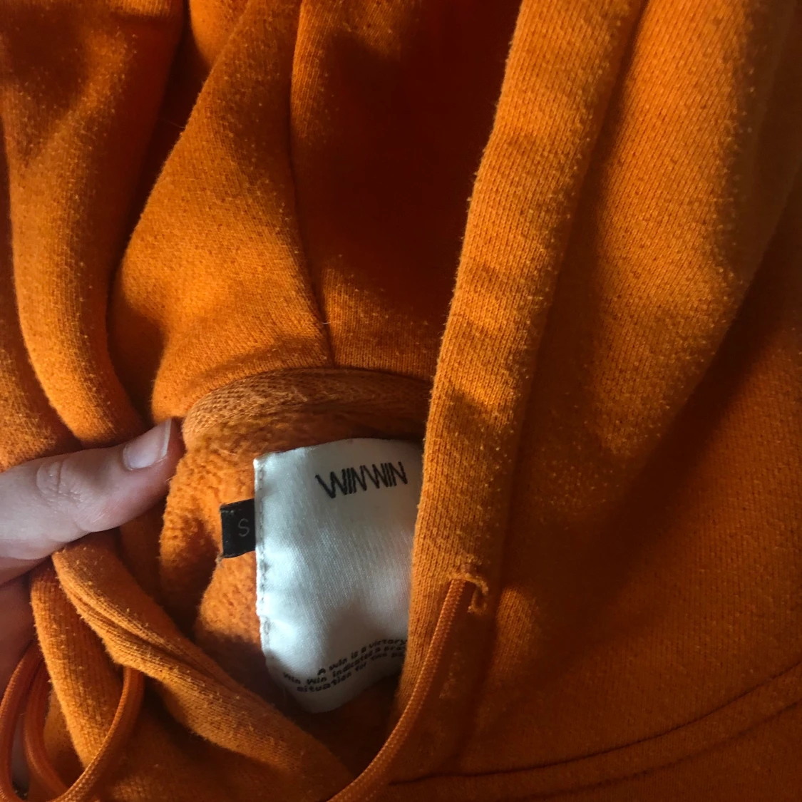Orange hoodie  - 90
