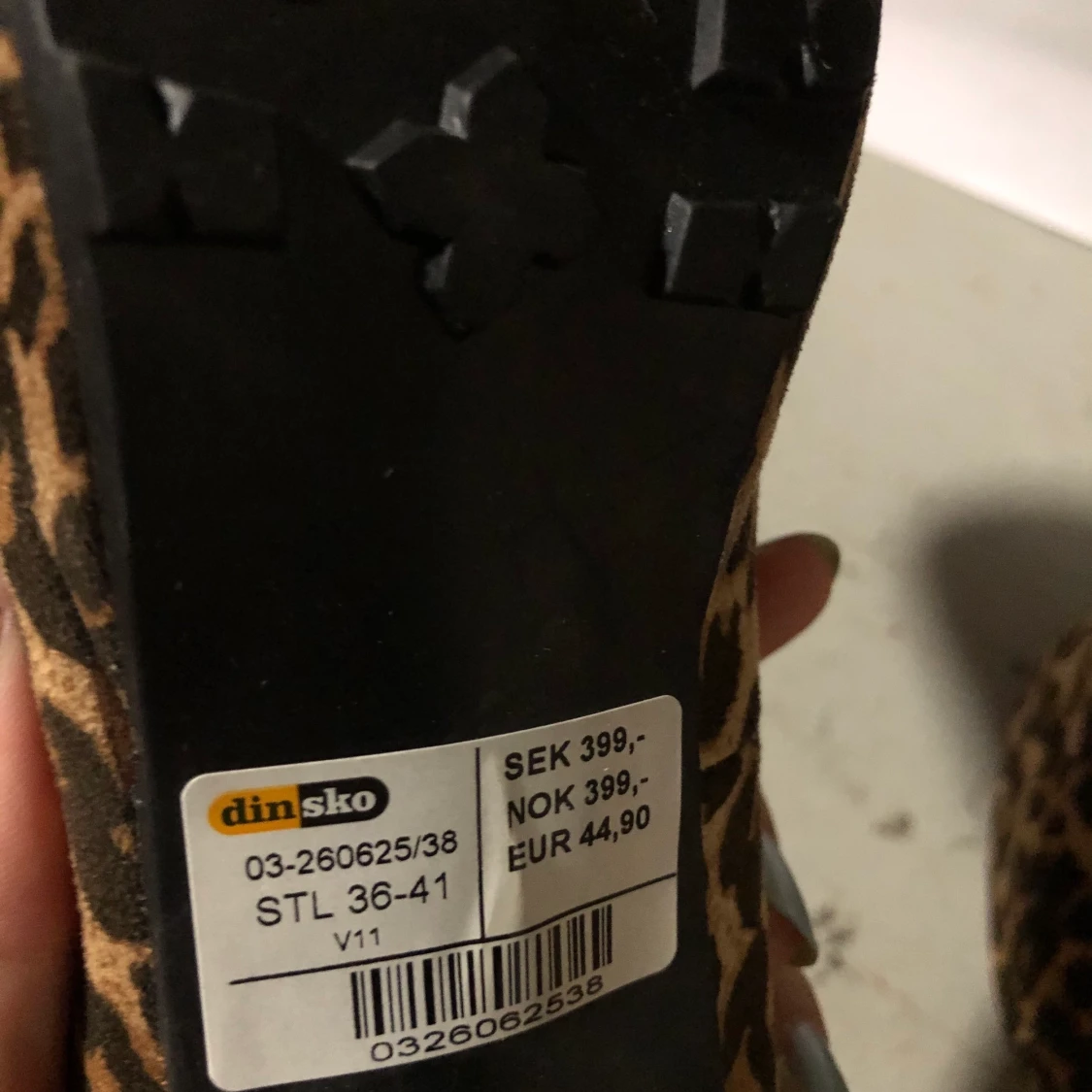 Klackskor leopard - 91