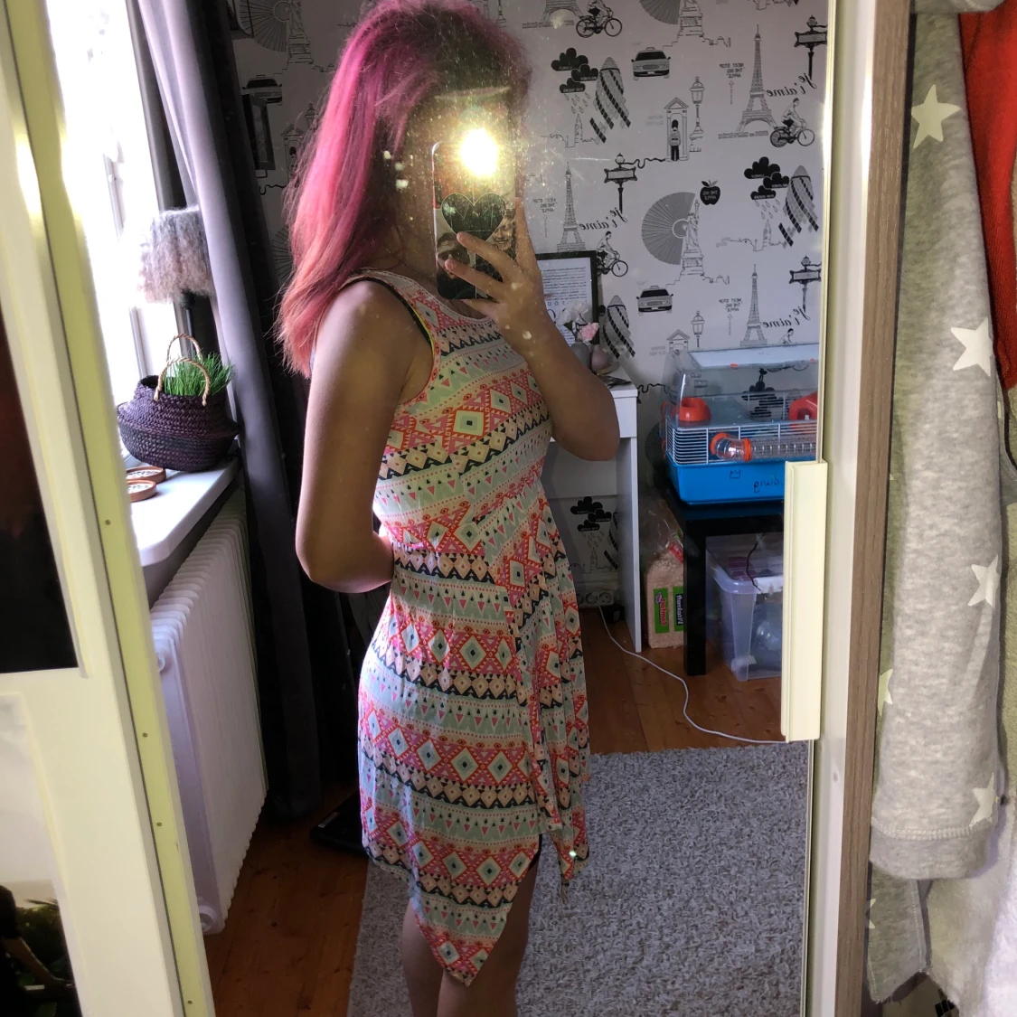 Mönstring ”strandklänning” - 90