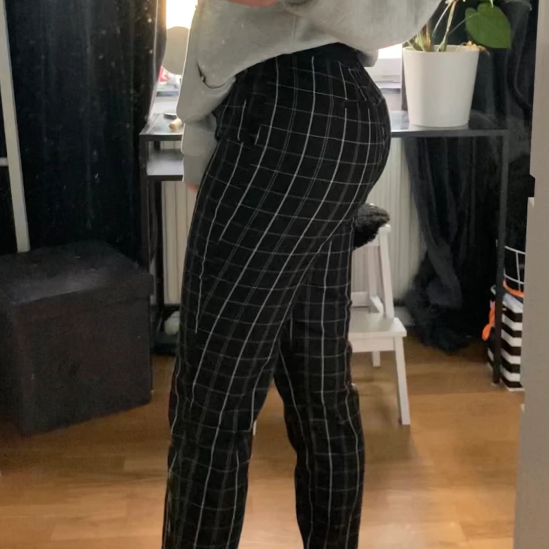 Rutiga kostymbyxor  - 90