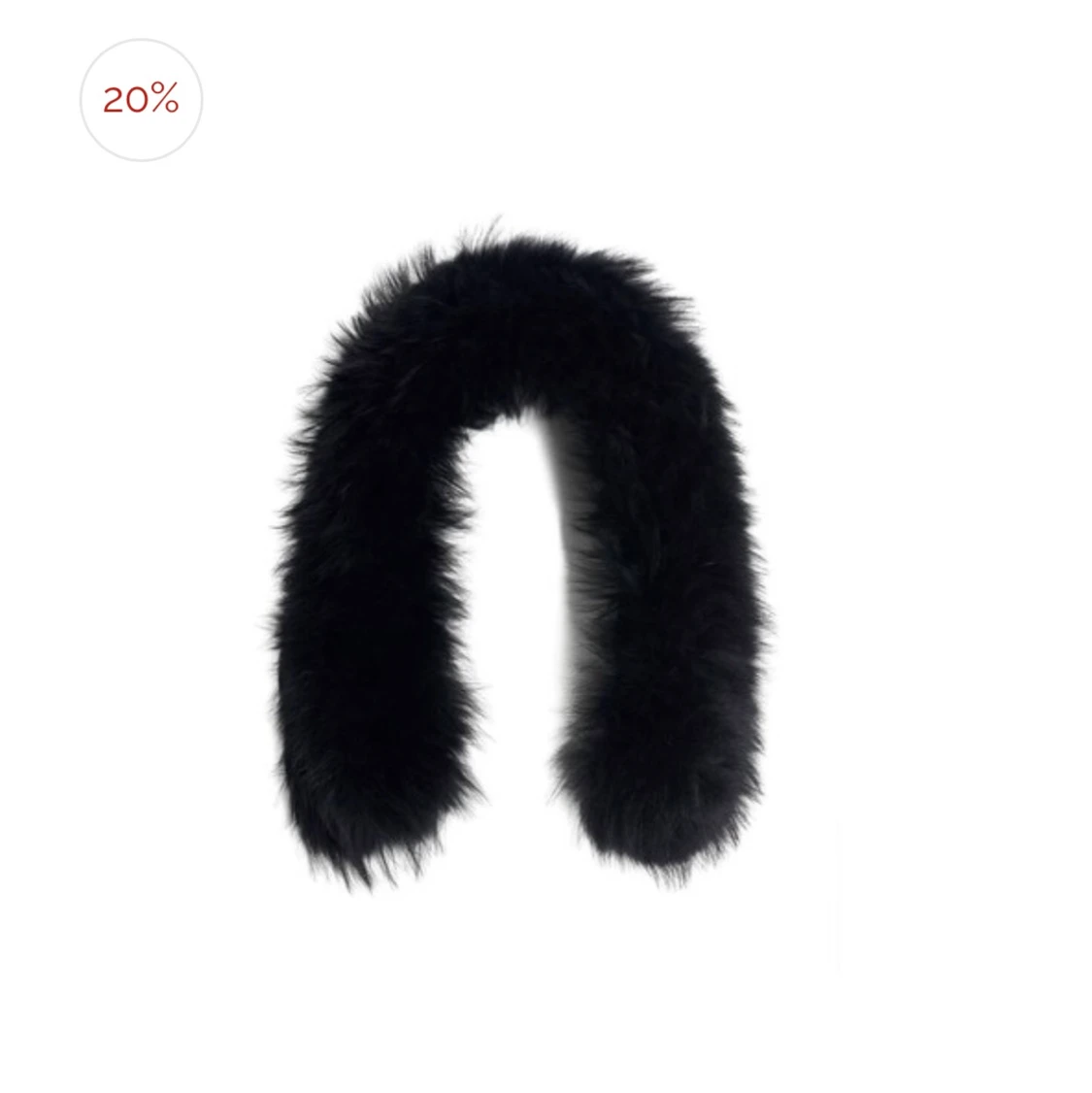 Äkta pälskrage från miinto