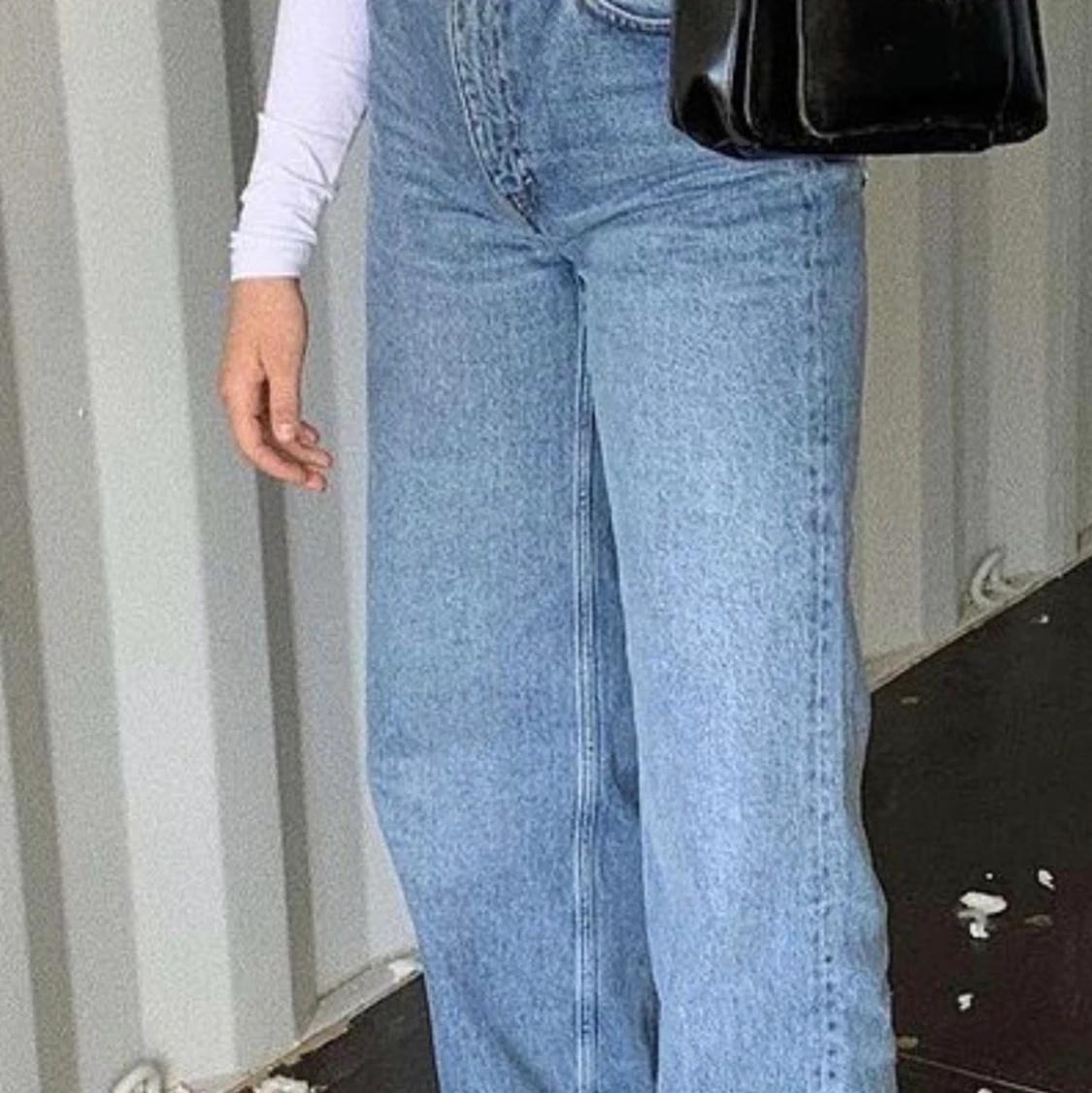 Monki Jeans, Mid Blue Yoko - 91