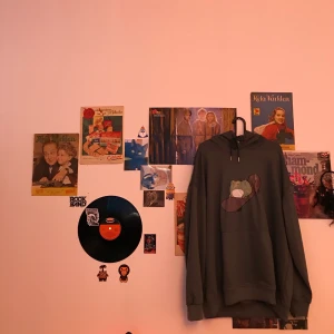 Skateboard Groda Grön Hoodie - En skitcool och suuuuperskön grön hoodie med ficka och en groda på en skateboard tryckt på framsidan.🐸💚Helt oanvänd och säljer pga för liten storlek. Köpt på Beautycoves i storlek 3XL men sitter som L/XL. Säljer för 260kr + frakt, skickas spårbart:💚💚