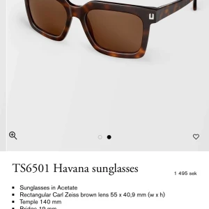 Tiger of Sweden Havana sunglasses - 🤎Första bilden är lånad från hemsidan. Superfina solglasögon från Tiger of Sweden. Några repor på glaset (det som syns på bilden), annars i toppform.🤎 Se orginalpris på bilden. FRAKT INGÅR