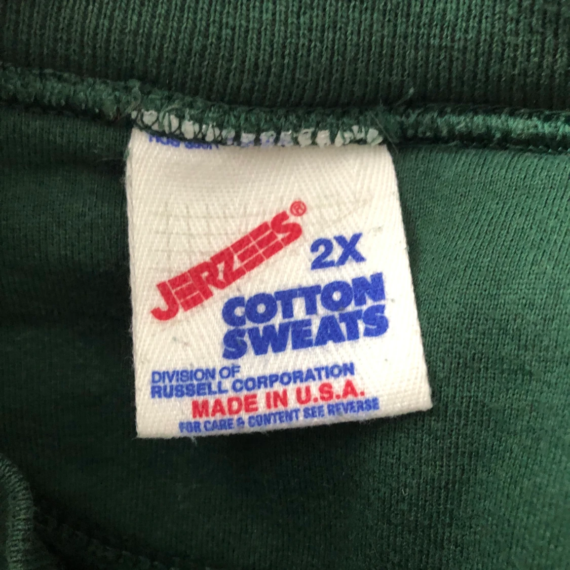 Grön Vintage Oversized Collagetröja - 91