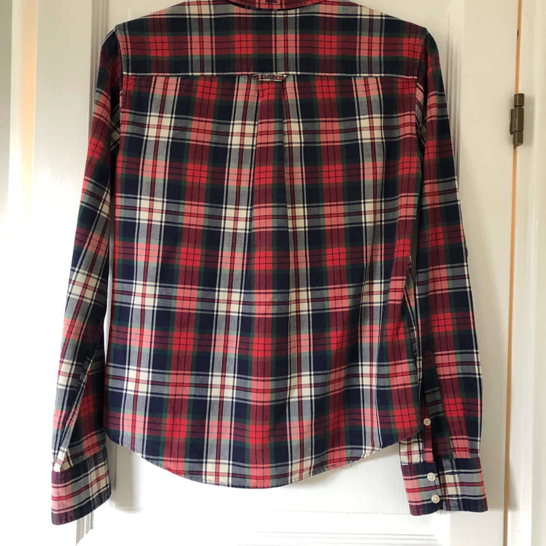 Rutig gantskjorta - 90