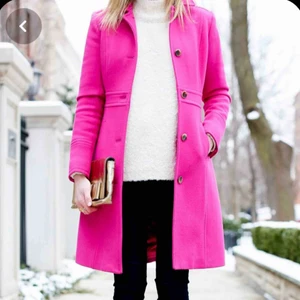 Pink jacks coat  - New winter Pink coat. Magenta colour made in Italy, size M, has 84cm length .-  Same colour and length from first picture.- 