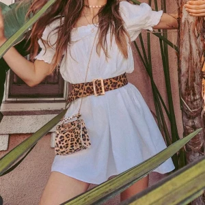 Leopard bälte - Leopard guld bälte från asos