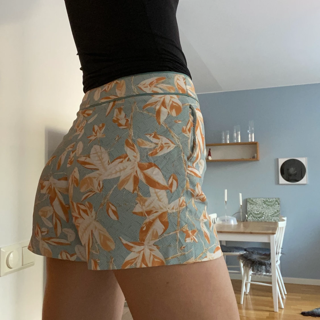 Shorts med mönster