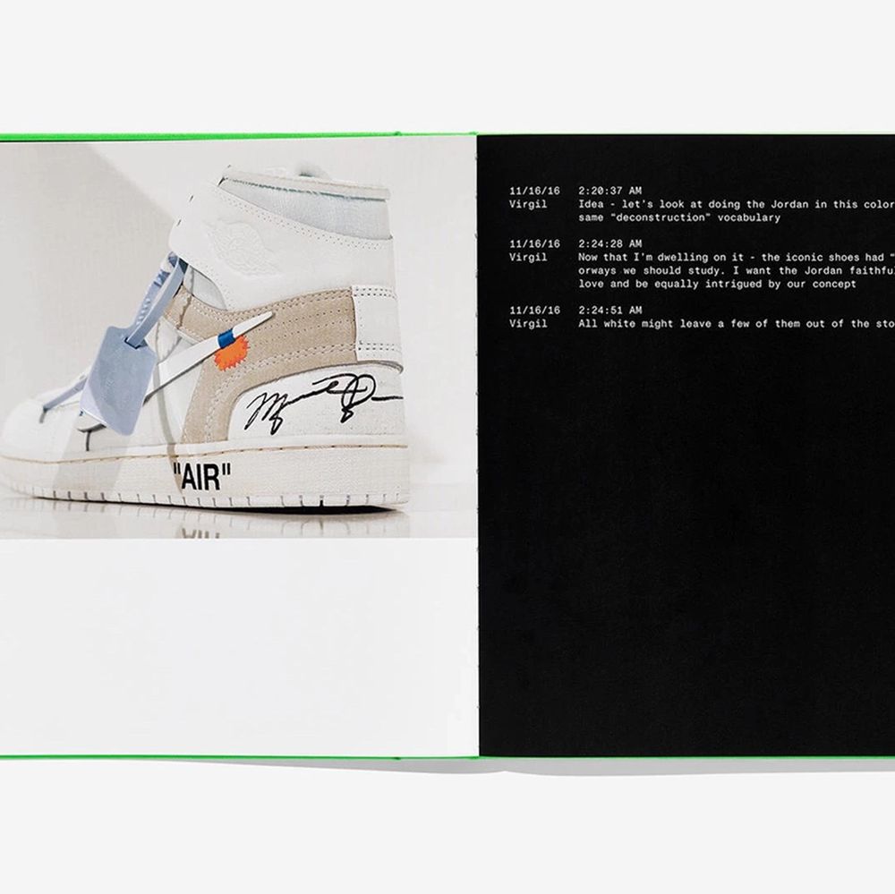 Limiterad utgåva av Virgil Abloh x Nike ICONS