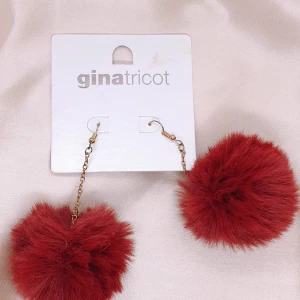 Fluffy örhängen  - Fuffy örhänge köpte på gina tricot för 99kr, sälja för 50kr  inkl frakt. Använt en gång. Skriv I chatten vid frågor. 