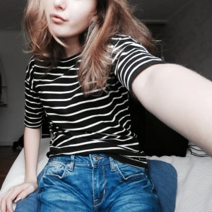 Randig tröja - Fin och enkelt randig tröja 