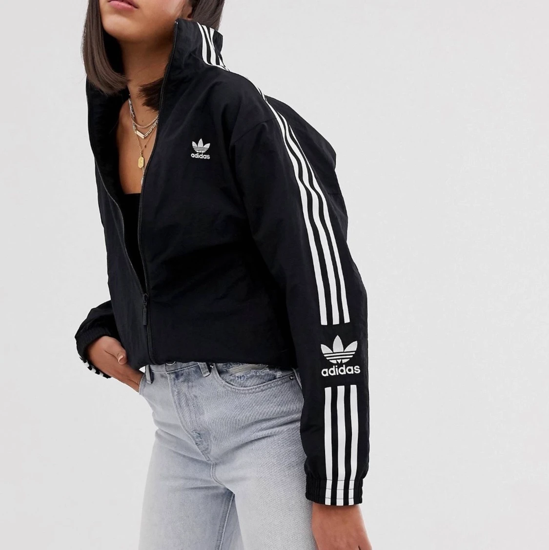 Adidas löperjacka S