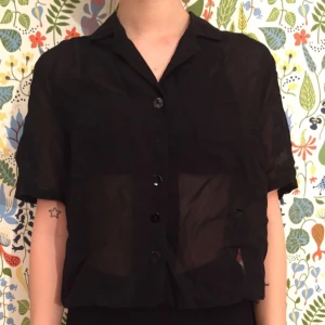  - KAXIG transparent skjorta. Lite loose och kort. Release your inner kulturvetare!!!