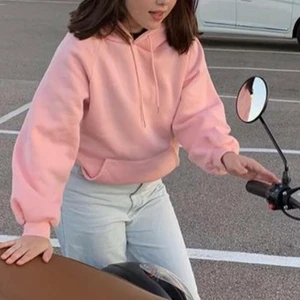 Rosa hoddie - Säljer knappt använda rosa hoddie i toppen kvalitet. Lite mer rosa i verkligen. Storlek S men lite större. Köparen står för frakten!🚚