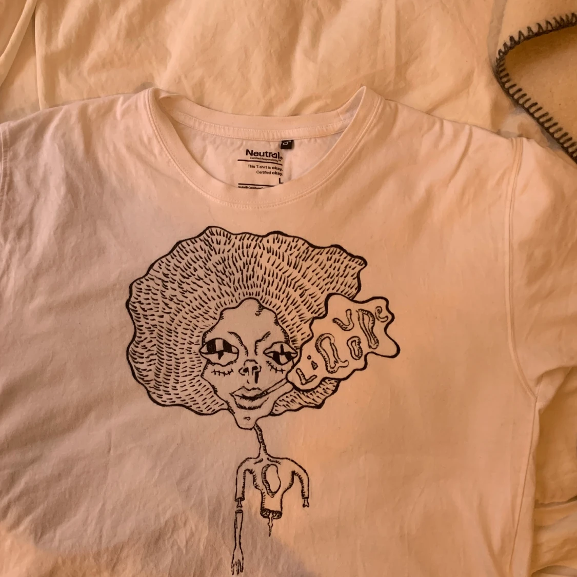 T-shirt med tryck - 90