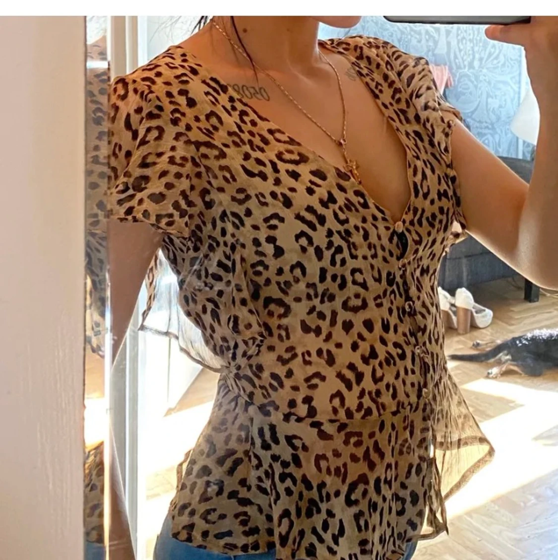Leopard blus