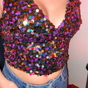 Linne från Zara - Paljettlinne från Zara storlek M. 