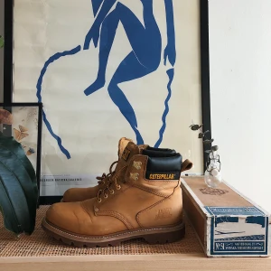 Caterpillar kängor - Kängor av märket Caterpillar i nästintill nyskick. Använt dom max 10 ggr. Nypris runt 1200-1400. Finns i centrala sthlm. Skickas mot fraktkostnad. Strl 45 (12US)